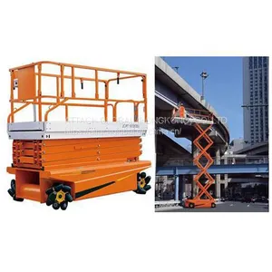 Diesel Engine Self Propelled Scissor Lift thumbnail-1
