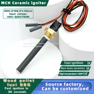 110V/240V MCH Ceramic Igniter Ceramic Ignition Stick MCH Ceramic Heater MCH Ceramic Heating Tube Can OEM or ODM thumbnail-5
