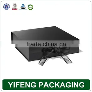 Logo Printed Custom Cheap Cardboard Box With Ribbon for Packaging thumbnail-6