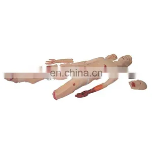 Advanced Trauma Nursing Medical Mannequin Wound Care Adult Trauma Training Manikin thumbnail-1