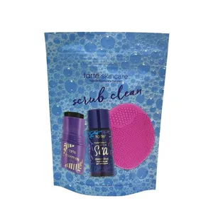 Custom Digital Print Hair Packaging Zipper Bag Custom Plastic Wig Packaging Bag With Window thumbnail-5