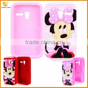 3d Cartoon Thick Silicon Shockproof Cover for Alcatel One Touch Pixi 3 3.5 4009d thumbnail-6