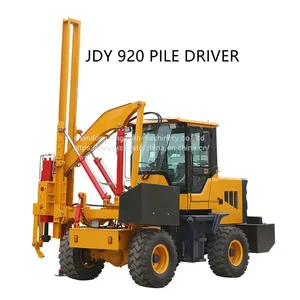 FACTORY SALE HIGH WAY ROADGUARD PILE DRIVER 920B WHEEL PILE DRIVER FOR SALE thumbnail-1