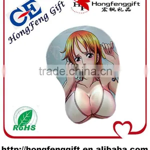 Promotional Sexy Brest Mouse Mat,3d Cartoon Sexy Pictures Mouse Mat thumbnail-1