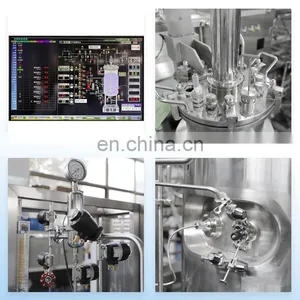 OEM 1000l 2000l 10000l 10000 L 20000l 100000l 10l 50l 100l 300l 500l 500 L Industrial Bacterial Fermentor Bioreactor thumbnail-5