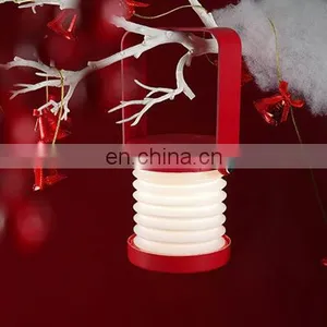 Study Room Portable Lantern Table Lamp LED 3D Dimmable Night Light For Home Decoration thumbnail-5