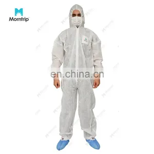 Wholesale Price White List Factory Livestock Breeding Use Clothing Comfortable and Durable PP Coverall With OEM Service thumbnail-1