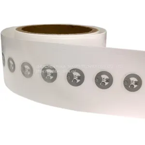 Smart Tag HF RFID 13.56MHz NFC Smallest 16mm Round Roll Wet Nfc Rfid Sticker Label thumbnail-5