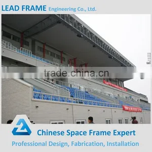 Membrane and Steel Space Frame for Outdoor Bleacher Structure Roof thumbnail-4