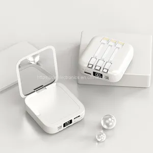 Large Capacity Phone Chargers Power Banks With Mirror thumbnail-4