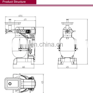 New Product Highest Level Factory Hot Sales Kitchen Electric Hand Dough Cake Mixer Price thumbnail-5