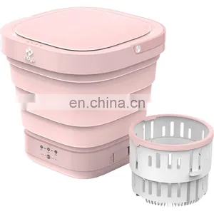 Moyu Mini Portable Washing Machine XPB08-F2 2 in 1 Portable Foldable Mini Washer Clothes Washing and Spin Dryer for Home Travel thumbnail-4