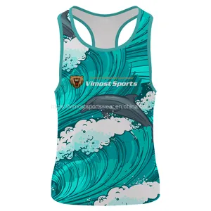 100% Polyester Custom Singlet With Free Full Dye-sub thumbnail-1