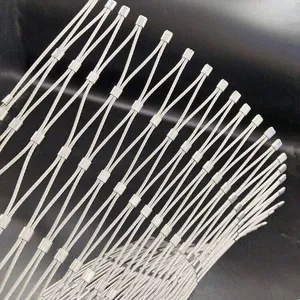 Bridge Protection Stainless Steel Wire Mesh, Stainless Steel Wire Mesh, Wire Rope Mesh, Metal Fall Net Entity Manufacturers thumbnail-1