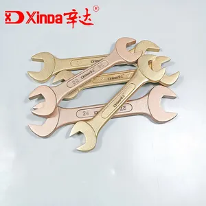 Xinda Non-sparking Open Wrench Double End Copper Alloy Explosion-proof Hand Tools thumbnail-2
