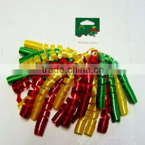 60cm*12 Trips Metallic Christmas Ribbon Bow, Curling Bow, Wedding Curling Ribbon thumbnail-3