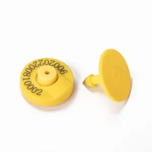 Factory Custom Low Frequency Electronic Ear Tags Barcode Cattle Cow Ear Tag for Livestock thumbnail-2