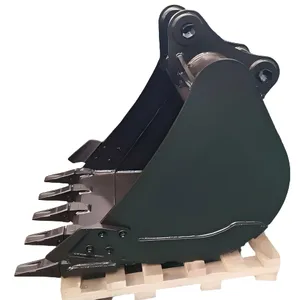 High Quality 12 Ton Excavator Buckets Wide 900mm for EX120 CX130 CAT312 SK120 EC140 Machines Digging Bucket thumbnail-1