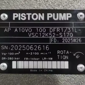 A10VO63 A10VO85 AHA10VO71 Hydraulic Pump R902534332 AHA10VO71ED72/31R-VSC42K68P AL A10VNO 45ED 7252L VRC11N00P thumbnail-6