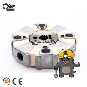 SK210-8 SK200-8 Excavator Hydraulic Pump Accessories Rubber Shock Absorbing Coupling Assembly thumbnail-1