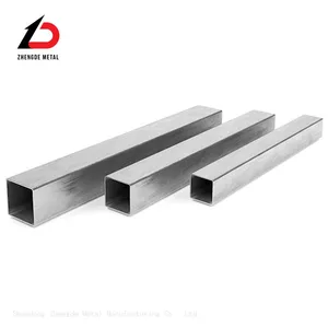 Square Rectangular Stainless Steel Pipes Tubes 316 316L 300 Series Welded BA Surface Finish thumbnail-3