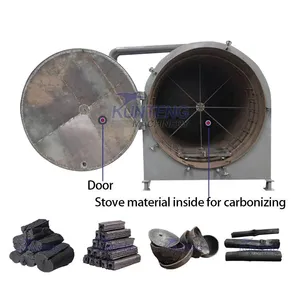 Small Activated Carbon Rod Making Machine Active Carbon Fines Processing Equipment Furnaces EPC thumbnail-5