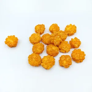 Crunchy Cheese Flavor Fried Rice Crackers Small Cluster Bites for Wholesale Bulk Food Distributors thumbnail-4