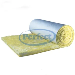 High Density Glass Wool Sheet, Glasswool Insulation Material, Non-combustible, Acoustic & Thermal Insulation for Steel Structure Workshop thumbnail-1