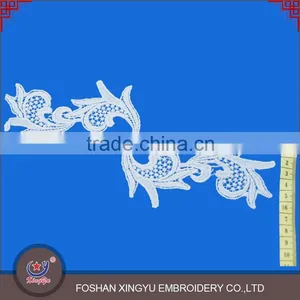 Hot Sale Customize Free Design 2pcs per Set Applique Crochet Embroidery Neckline thumbnail-1