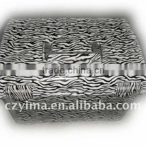 Zebra Pattern Horse Grooming Kit Box With Tray/horse Products thumbnail-1