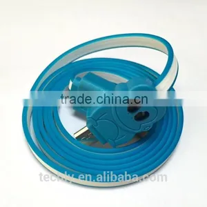 Red Monkey Look of Charger Cable for Mirco Pin Flat USB Cbarger thumbnail-4