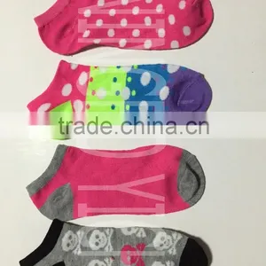 Gray & Pink Series Women Socks thumbnail-1