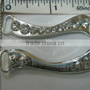 FASHION STYLE SILVER COLOR Middle East Rhinestone Buckles, Metal Buckles thumbnail-1