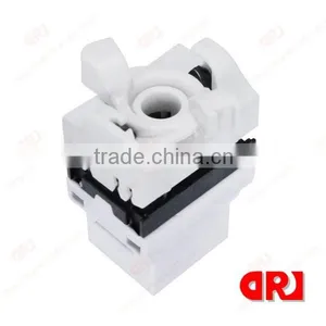 High-performane ABS UTP Toolless CAT6A Keystone Jack thumbnail-3