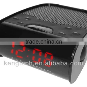 Best Sale Portable AM FM Analogue Alarm Clock Radio thumbnail-2