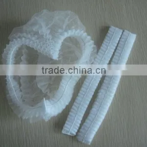 Disposable Cheap Bouffant Cap Nonwoven Mob Cap CE ISO FDA thumbnail-1
