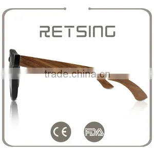 2016 FDA Wholesale Mirror Polarised Lens China Plastic Bamboo Sunglasses Custom Logo Wooden Sunglasses thumbnail-6
