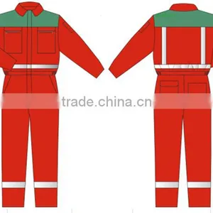 Men's Heavy Weight Reflective Workwear Coverall & 100% Cotton Coverall thumbnail-1