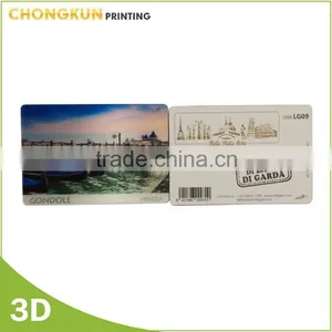 Factory Supply Cheap Custom Promotional Tourist Souvenir Lenticular 3d Fridge Magnet thumbnail-2