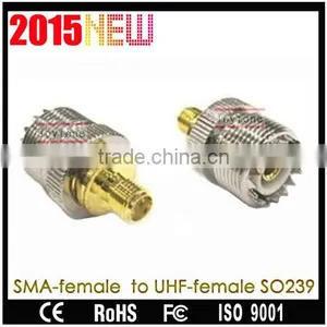 Joytone AC-13 SMA-female to SO239 Radio Antenna Adapter thumbnail-1