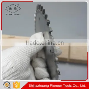 China Woodworking Cutting Tool 7'' Tungsten Carbide Circular Saw Blade Conical Scoring Blade thumbnail-1
