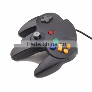 Long Handle Game Controller Pad Joystick for Nintendo 64 N64 System Black thumbnail-2
