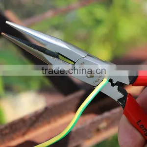 LAOA 6 Inch New Special Joint Flat Nose Pliers,good Hardware Pliers Eagle Nose Pliers Bent Nose Pliers thumbnail-4