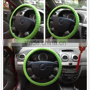 Interior Car Accessary Anti Slip Silicone Steering Wheel Cover thumbnail-1