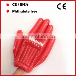 PVC Promotional Inflatable Fun Hand With Custom Printing thumbnail-1