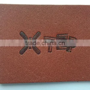 Factory Custom Embossed Leather Patch for Jeans thumbnail-1