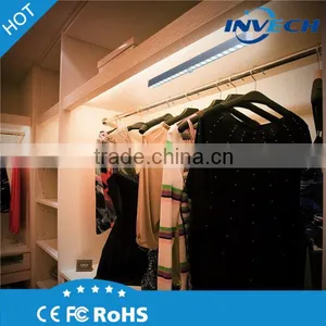 Cheap Battery Operated LED Wardrobe Light Sensor Light for Closet Hanging Rail With Transformer thumbnail-5