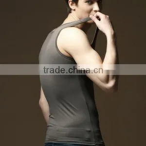 China New Coming Men Short Sleeve Muscle Shirts thumbnail-2