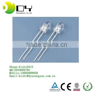 500pcs 3mm 5mm Assorted Color 2pin Diffused LED Light Emitting Diodes Electronic Parts With 5 Colors thumbnail-1