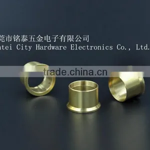 Brass Bushing Type Turned Precision Cnc Turning Parts thumbnail-1